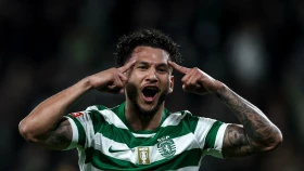 Хет-трик Суареса принес крупную победу «Спортингу» (видео)