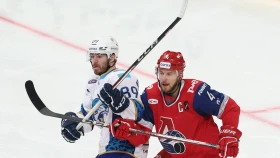 Иван Николишин забросил первую шайбу за «Барыс» (видео)