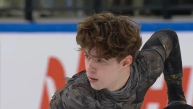 Михаил Шайдоров выступил с короткой программой на Гран-При во Франции