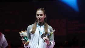 София Актаева семсерлесуден жасөспірімдер арасындағы Азия чемпионатында қола медаль алды