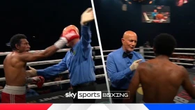 Спортсмен ударил судью после окончания боя на вечере бокса с участием Жанибека Алимханулы