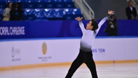 Мәнерлеп сырғанаудан Денис Тен мемориалы: жасөспірімдердің қысқа бағдарламадағы нәтижесі