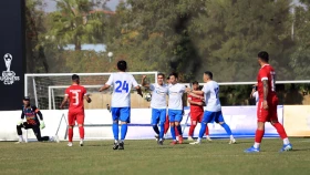 Футбольная команда «Казахмыс» вышла в 1/4 чемпионата по мини-футболу Euro Business Cup!