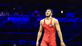 Казахстанский вольник проиграл олимпийскому чемпиону из США на турнире в Алматы