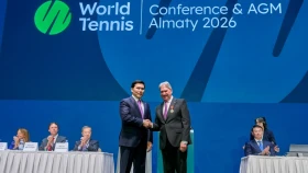 Президент World Tennis Дэвид Хаггерти награжден орденом «Достық» II степени