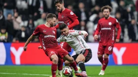 «Бешікташ» пен «Газиантеп» ұпай бөлісті (видео)