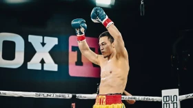 Джукембаев защитил пояс WBA