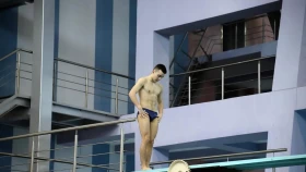 Назар Қожанов суға секіруден әлем чемпионатында жеке рекордын жаңартты