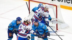 «Барыс» проиграл СКА и официально лишился шансов на плей-офф