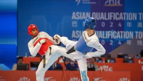 Қос таеквондошы лицензиялық турнирдің жартылай финалына шықты