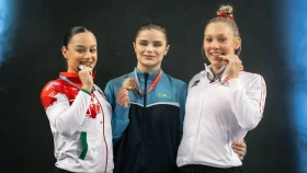 Казахстанские гимнасты завоевали два «золота» Кубка мира