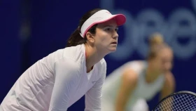 Анна Данилина завершила участие в турнире WTA
