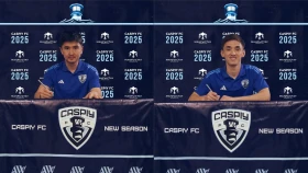 «Каспий» усилился  двумя полузащитниками