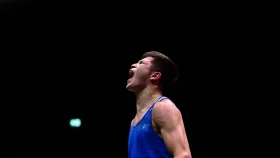 Торехан Сабырхан в четвертьфинале своего первого взрослого ЧМ  (видео)