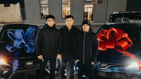 NAIZA турниріндегі жеңіс үшін Toyota сыйға тартылды