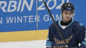 Мужская сборная Казахстана по хоккею вышла в полуфинал, разгромив Гонконг