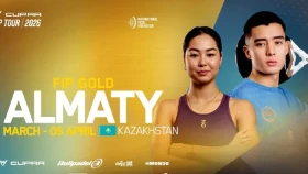 Ерлер мен әйелдер арасындағы FIP Gold Алматы турнирінің 1/16 финалындағы ойын кестесі анықталды