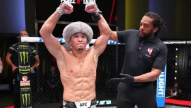 Асу Алмабаев Николауды жеңгеннен кейін UFC рейтингінде көтерілді