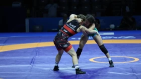 Күрестен ел чемпионатының үшінші күніндегі жекпе-жектердің тікелей эфирі