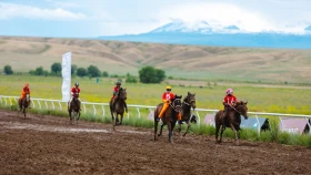 Гонки за 25 миллионов. Где смотреть шестой этап Чемпионат Казахстана по Байге из Кокшетау