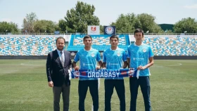 «Ордабасы» Қазақстан жастар құрамасының үш футболшысымен келісімшартқа отырғанын хабарлады