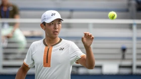 Зангар Нурланулы впервые в карьере вышел в четвертьфинал юниорского Большого Шлема