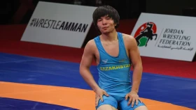 Ербол Камалиев сразится за «бронзу» чемпионата Азии по борьбе (ВИДЕО)