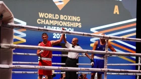 Сагындык Тогамбай вышел в 1/8 финала Чемпионата Мира (видео)