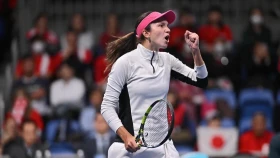 Анна Данилина вышла в четвертьфинал турнира в Дохе