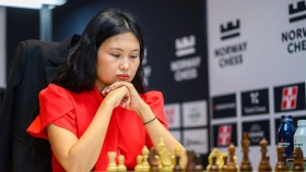Бибисара Асаубаева победила чемпионку мира на Norway Chess-2026