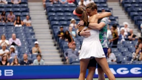 Данилина стартовала на US Open в миксте