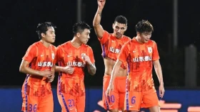 «Шандунь Тайшань» вошел в зону плей-офф (видео)