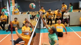 Инклюзивный турнир по волейболу сидя «Chery Cup – 2025» прошел в Астане