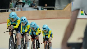 Сборная Казахстана завоевала золотые медали на ЧМ по велотреку в Филиппинах