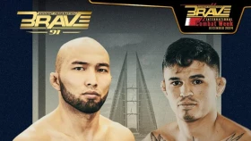 Диас Еренғайыпов BRAVE лигасында бразилиялық Ферейрамен жекпе-жек өткізді