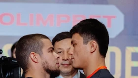 Нурхан Жумагазы нокаутом в первом раунде закрыл поражение в UAE Warriors (видео)