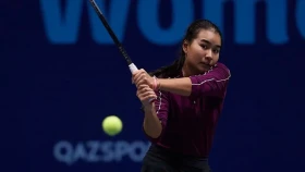 Кенжебаева мен Жиенбаева Астанадағы жарыстың 1/8 финалына шықты