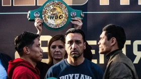 Данияр Елеусинов – обладатель пояса WBC Peace