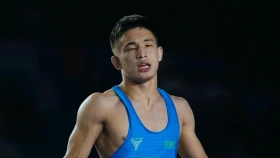 Адилет Алмухамедов победитель Кубка РК по борьбе (видео)