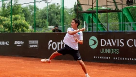 Junior Davis Cup: Казахстанские юниоры стартовали с уверенной победы над Туркменистаном