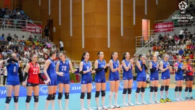 Волейболдан Қазақстан құрамасы жүлдеден бір қадам жерде тоқтады