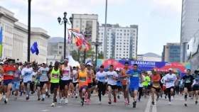 Моңғолия астанасында халықаралық марафон басталды