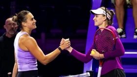 Елена Рыбакина ашық жаттығу өткізді
