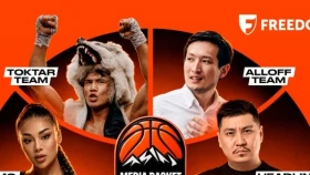 Баскетболдан медиа лига Sport+ телеарнасында тікелей эфирде