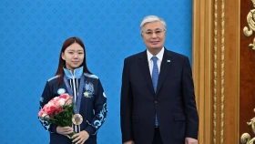 Александра Ле рассказала о разговоре с Касым-Жомартом Токаевым во время встречи в Акорде