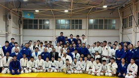 Палестинаның дзюдодан жасөспірімдер құрамасы Қазақстанда оқу-жаттығу жиынын өткізіп жатыр