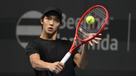 Әмір Омарханов Almaty Open ATP 250 турнирінің іріктеу кезеңінде өнер көрсетті
