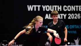 Настольный теннис: Казахстан завоевал первую медаль на турнире WTT Youth Contender в Алматы