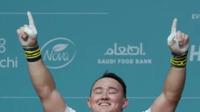 Нургиса Адилетулы выиграл три золотых медалей