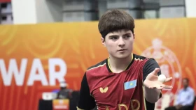 Үстел теннисінен Қазақстан ерлер командасы Азия чемпионатының үздік ондығына енді